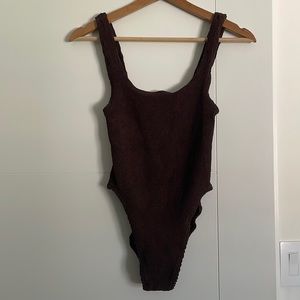 BNWT Youswim Aplomb one piece in Espresso brown
